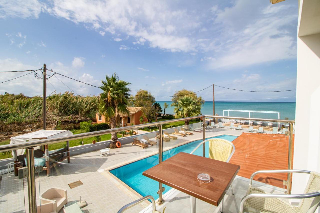 Sunrose Beach Aparthotel Acharavi  Exterior foto