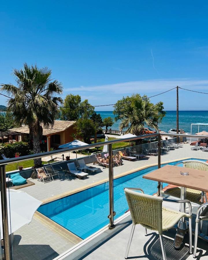 Sunrose Beach Aparthotel Acharavi  Exterior foto