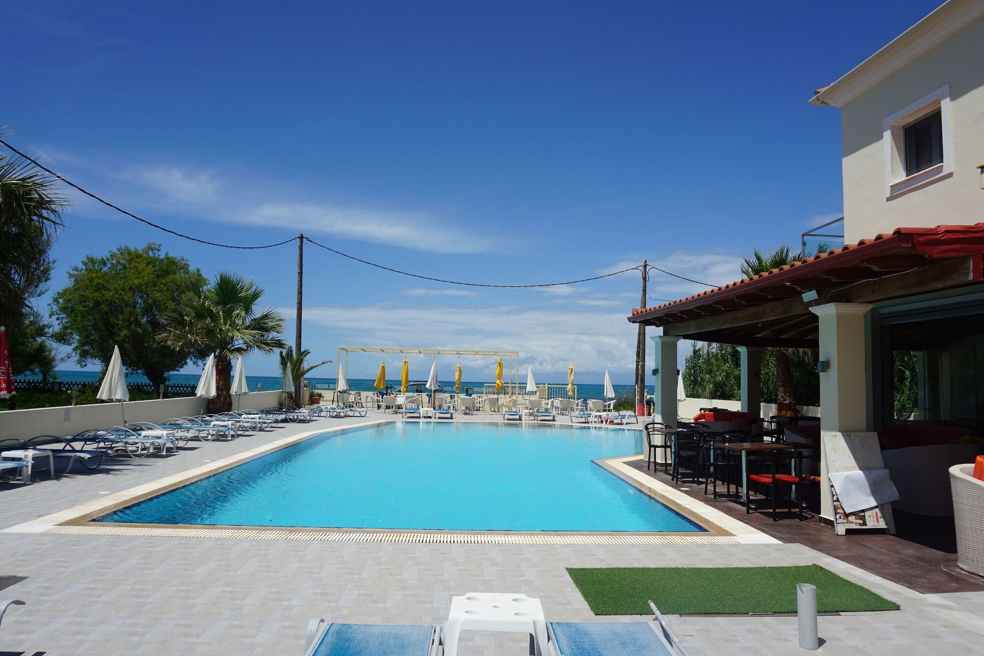 Sunrose Beach Aparthotel Acharavi  Exterior foto