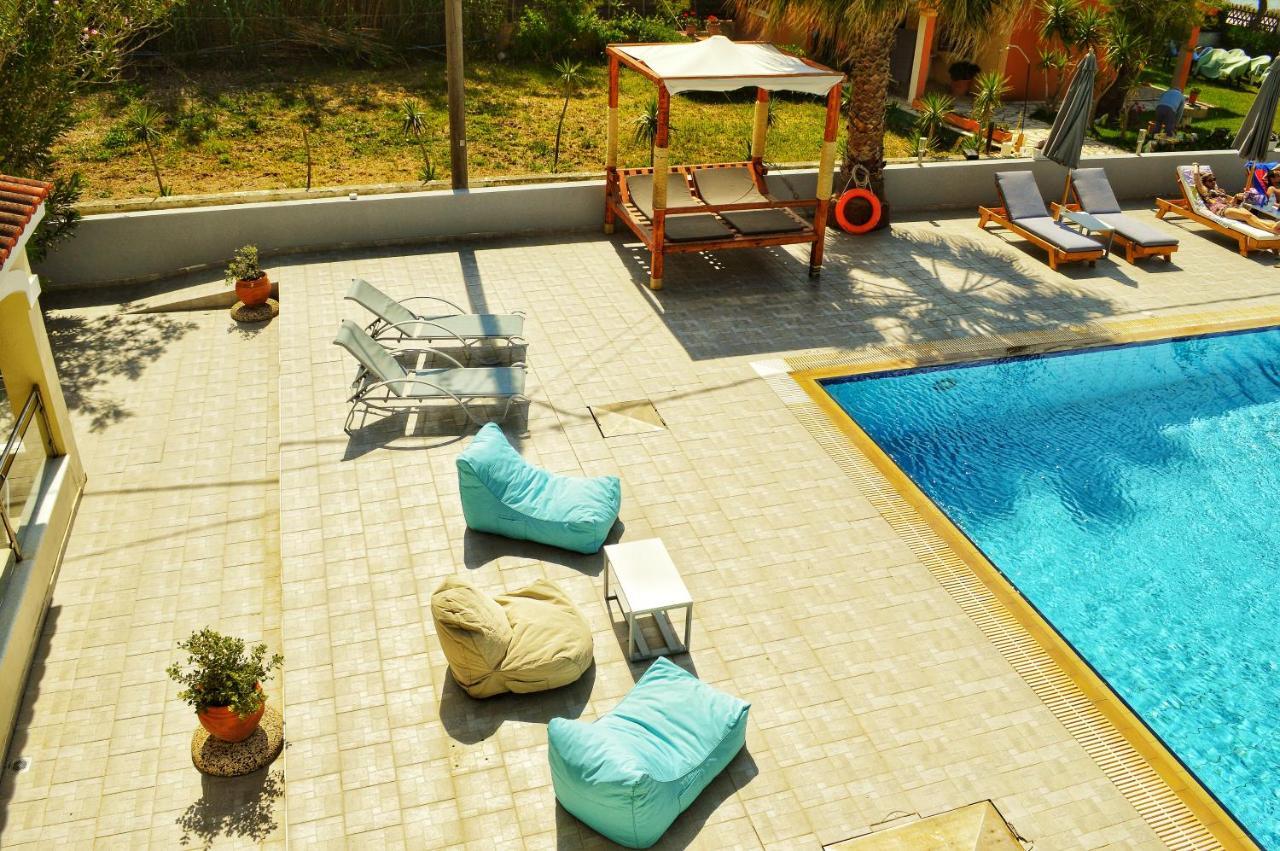 Sunrose Beach Aparthotel Acharavi  Exterior foto