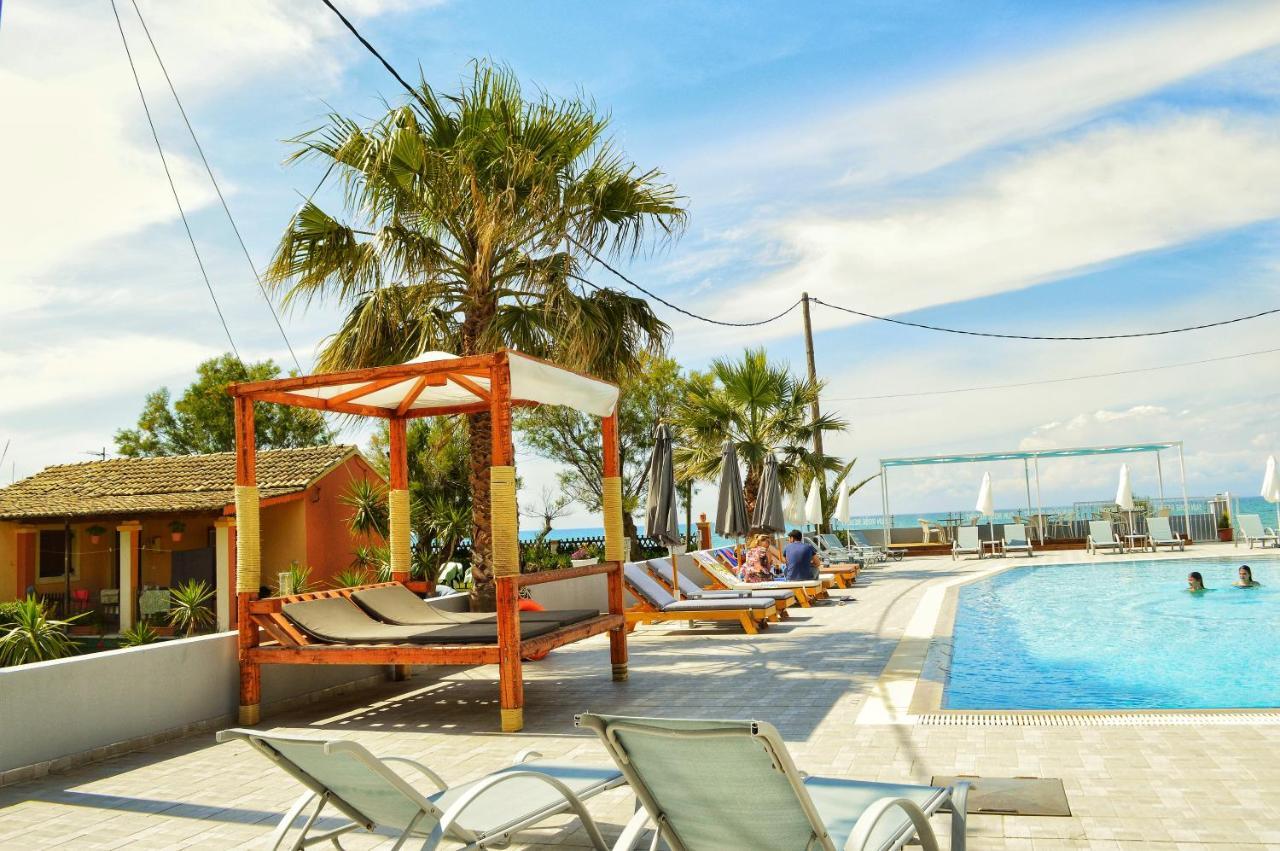 Sunrose Beach Aparthotel Acharavi  Exterior foto