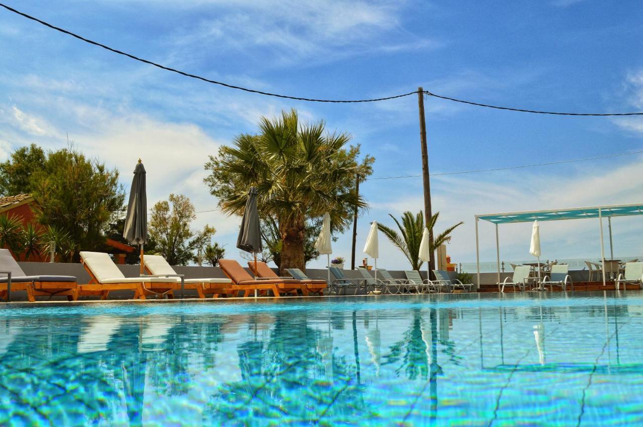 Sunrose Beach Aparthotel Acharavi  Exterior foto