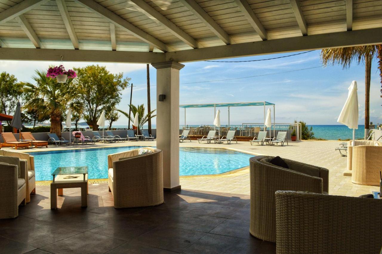 Sunrose Beach Aparthotel Acharavi  Exterior foto